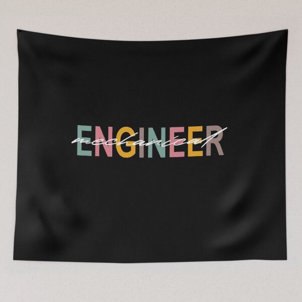 Item preview, Mechanical Engineer Black And White designed and sold by SamirElh77.