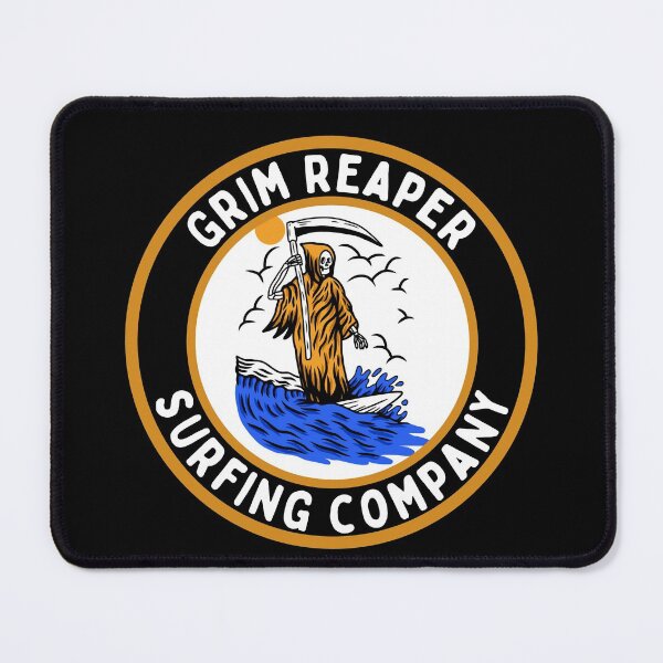 Item preview, Grim Reaper Surfing Company designed and sold by MojaveTradePost.