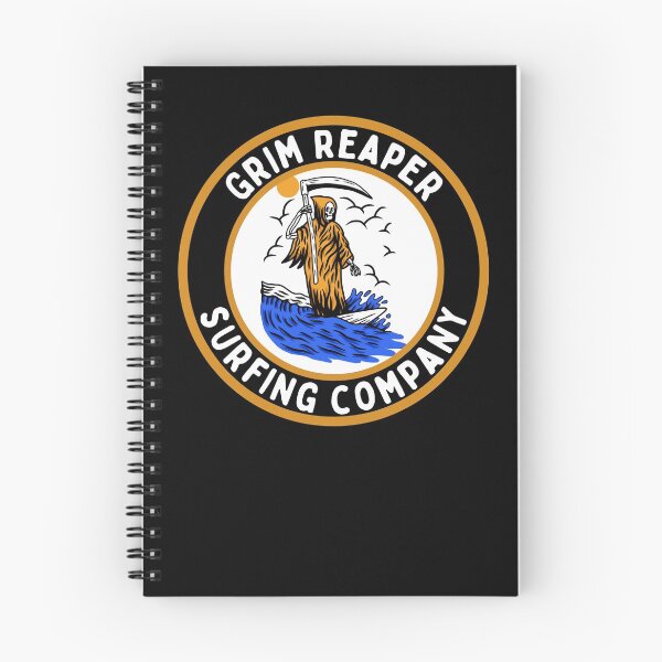 Item preview, Grim Reaper Surfing Company  designed and sold by MojaveTradePost.