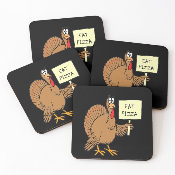 Item preview, Eat Pizza Funny Thanksgiving Turkey  designed and sold by Anoirshop ⭐⭐⭐⭐⭐.