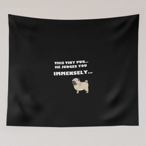 Item preview, Judging Pug designed and sold by TheUnknown93.