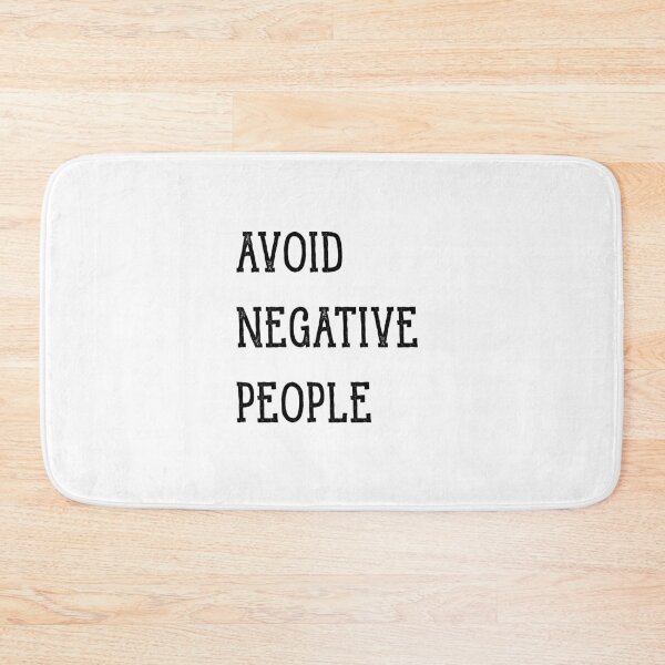 Item preview, Avoid Negative People Black designed and sold by Wachi-A.