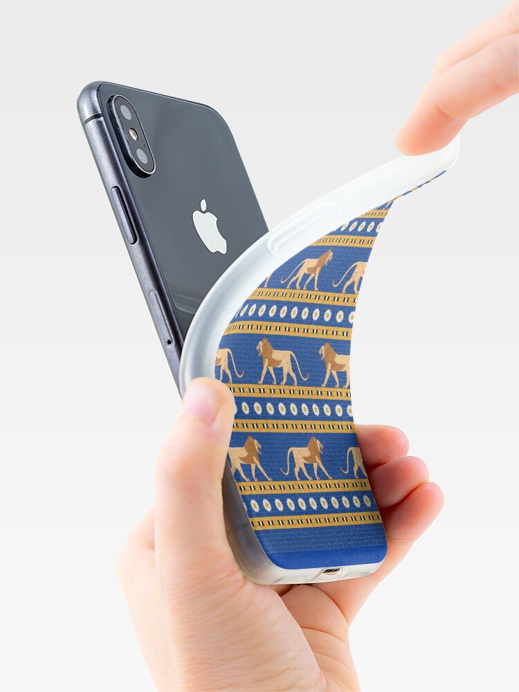 Babylonian designs Lion iPhone Case for Sale by Dingir ENKI