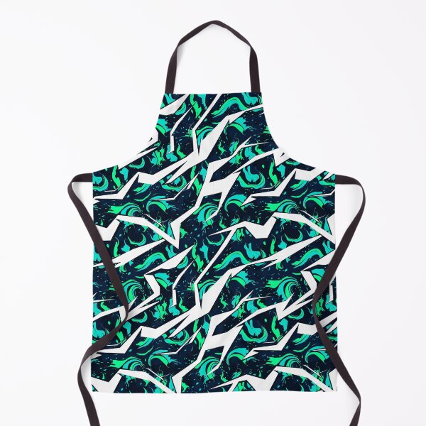 Item preview, abstract white and green design designed and sold by AbstractEra.