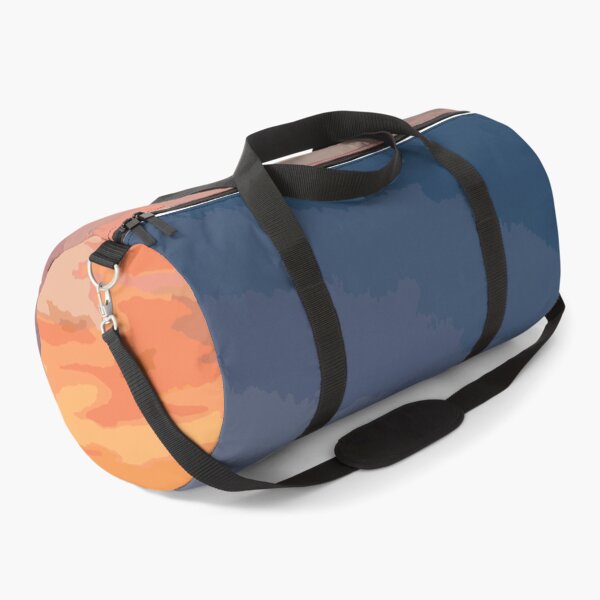 Item preview, Sunrise scenery beautiful pink and orange clouds clear blue sky designed and sold by HStudioPrints.