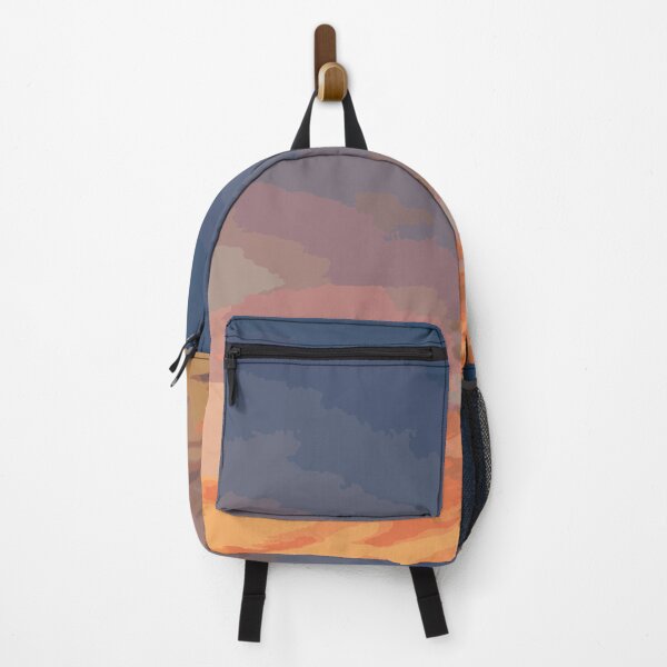 Item preview, Sunrise scenery beautiful pink and orange clouds clear blue sky designed and sold by HStudioPrints.