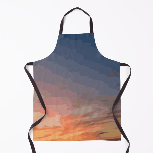 Item preview, Sunrise scenery beautiful pink and orange clouds clear blue sky designed and sold by HStudioPrints.