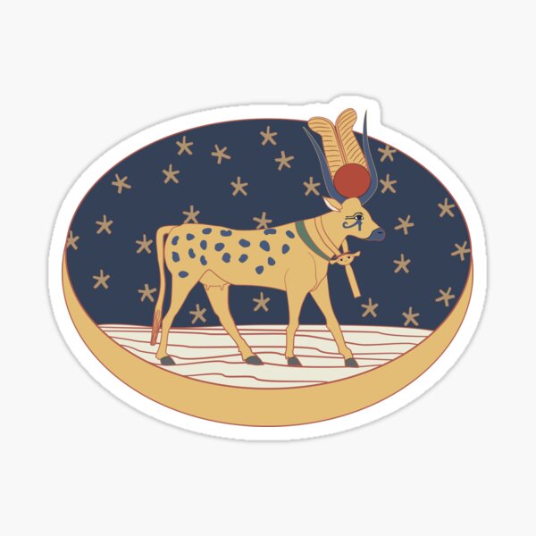Hathor: Celestial Cow Sticker