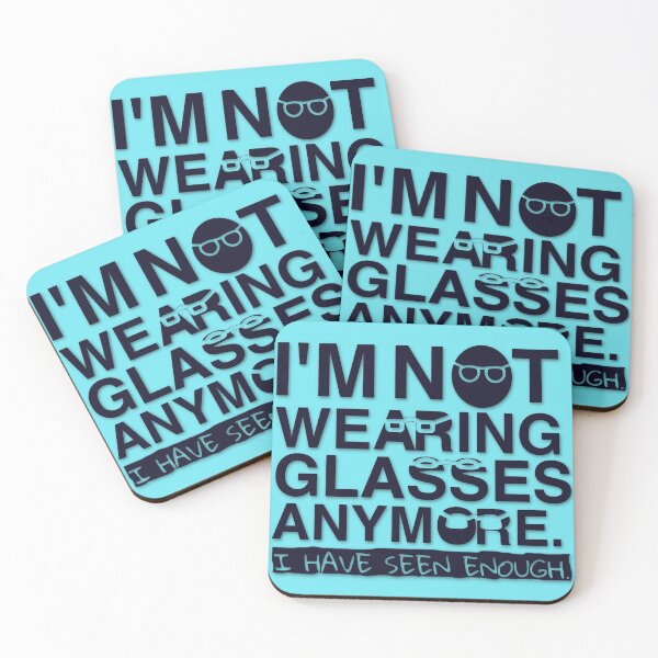 Item preview, I'm Not Wearing Glasses Anymore designed and sold by aribluestein.