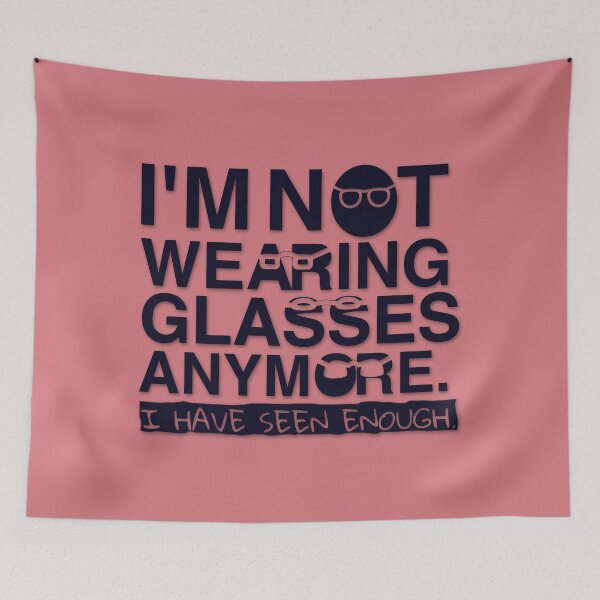 Item preview, I'm Not Wearing Glasses Anymore designed and sold by aribluestein.