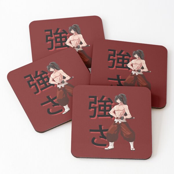 Item preview, Samurai with Strength (Japanese kanji) designed and sold by TheFoxyWolfShop.