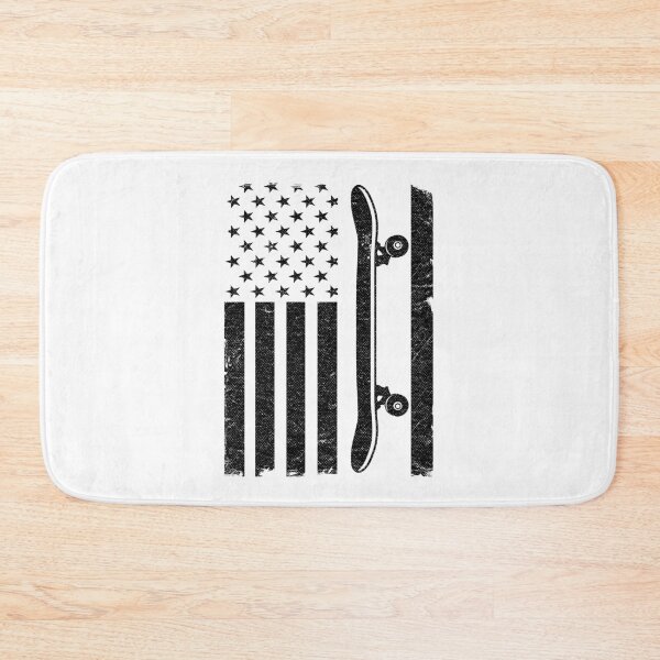 Item preview, US Flag Skateboard Patriotic 4th Of July Funny Skateboard designed and sold by Stronzi.
