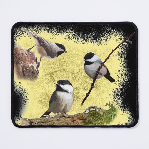 Item preview, 3 Chickadees  designed and sold by SubtleSoul.