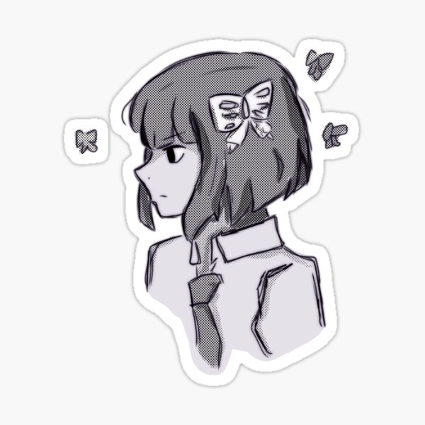 Akiko Narumi - Fuuto Tantei Sticker for Sale by darkerart