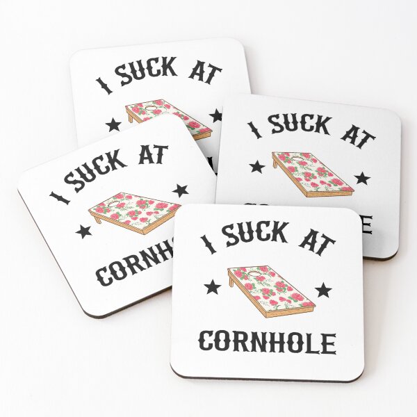 Item preview, I Suck At Cornhole Loser Sarcastic Joke Roses Corn Hole designed and sold by Stronzi.