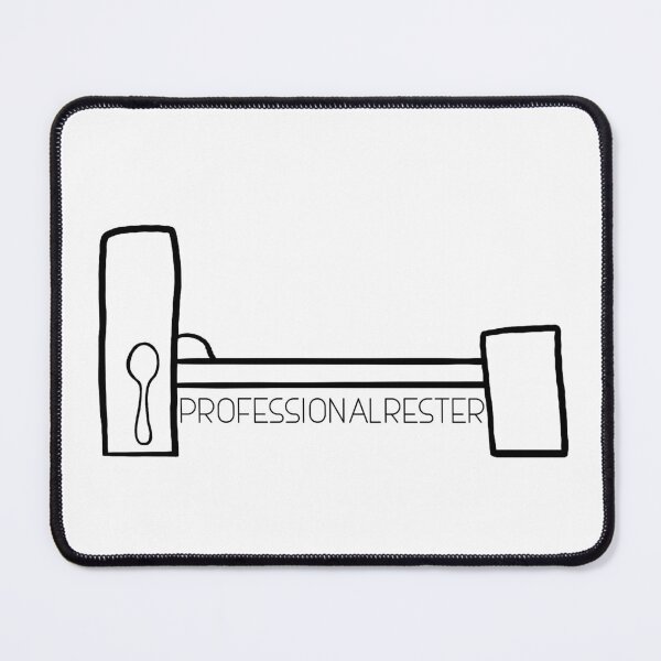 Item preview, "Professional Rester" Bed designed and sold by AlexandraEllen.