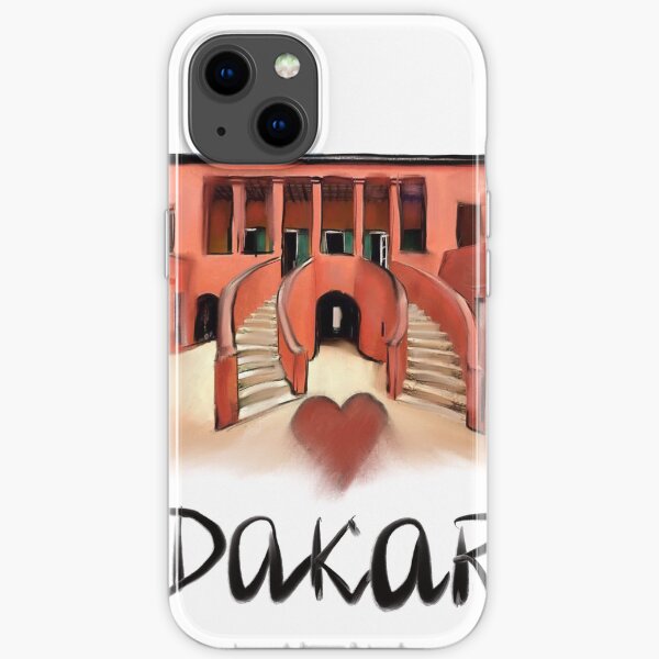 J'aime Dakar Coque souple iPhone