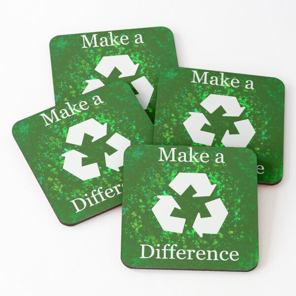 Item preview, Make a Difference - Recycle designed and sold by BomaJoe.