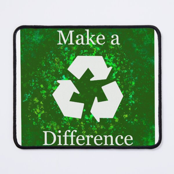 Item preview, Make a Difference - Recycle designed and sold by BomaJoe.