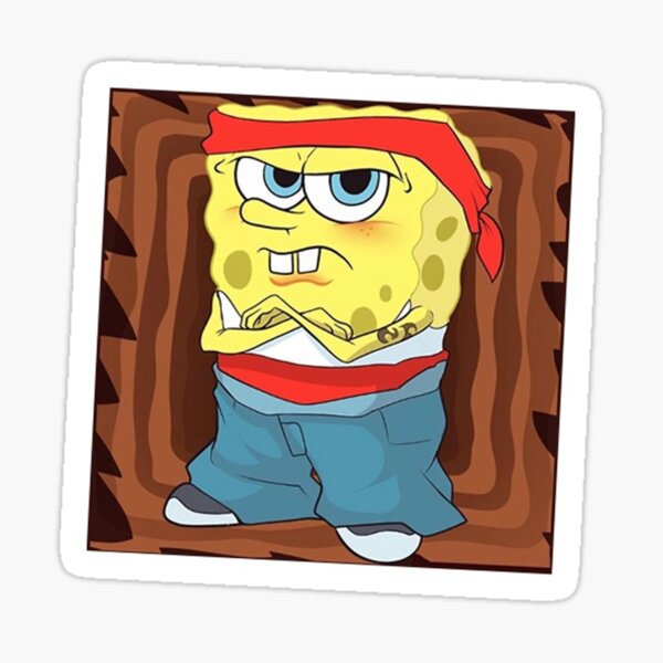 Spongebob Meme Sheet 6 Pack Sticker For Sale By Coolpatterns Redbubble 4931