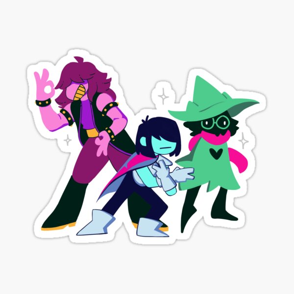 Item preview, DELTARUNE TRIO designed and sold by Jordan Hoang.