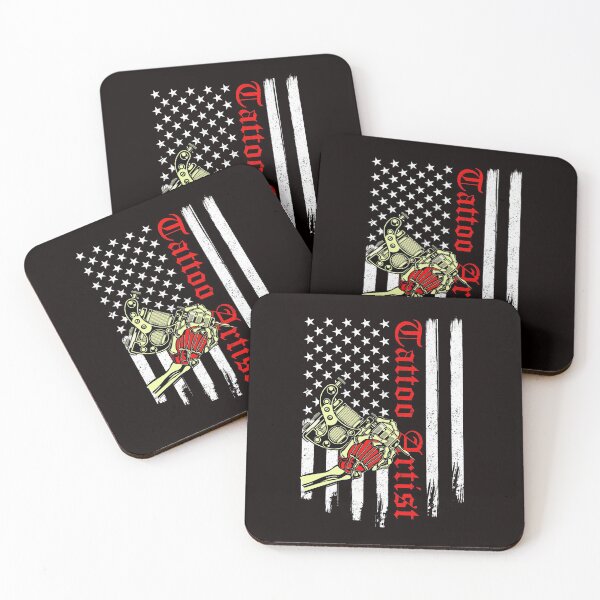 Item preview, Funny Tattooed Mom Tattoo Artist, USA Flag designed and sold by mohmmed22.