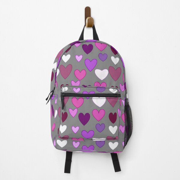 Item preview, Purple hearts pattern, endless pattern, love, preppy hearts,Pink And Purple designed and sold by bubbley2021.