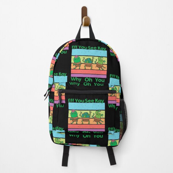 Item preview, Eff you see Kay why oh you dancing cactus plants vintage- men’s and women’s funny designed and sold by Designs Of all kinds.