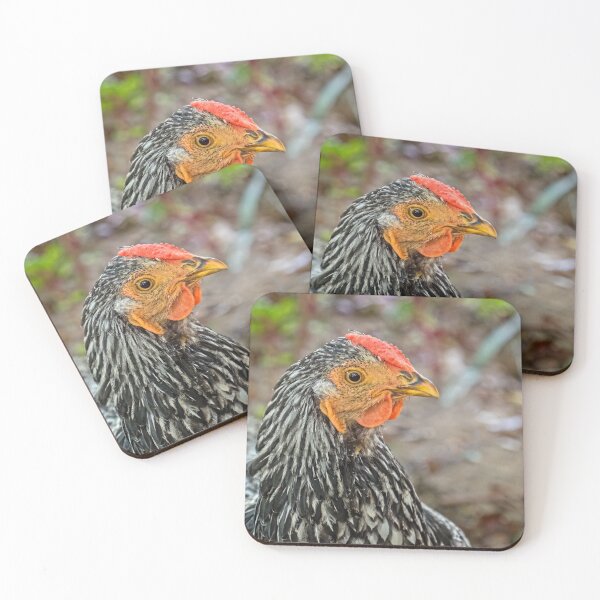 Item preview, Portrait of a chicken designed and sold by Catherine Reading.