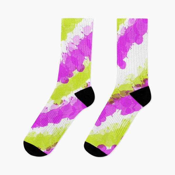 Item preview, Pink & Yellow Bright Splatter designed and sold by blakcirclegirl.