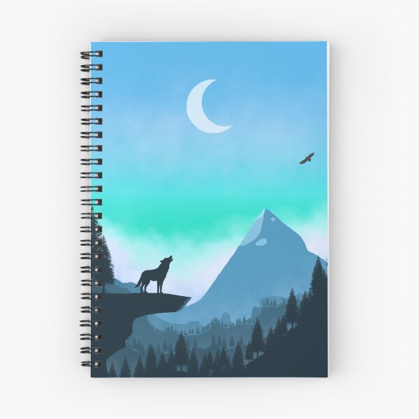 Item preview, Wolf Howl Night designed and sold by Nickadon.