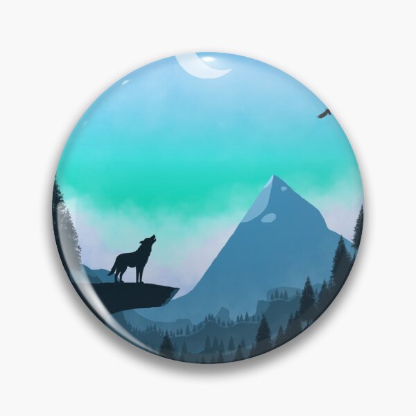 Item preview, Wolf Howl Night designed and sold by Nickadon.