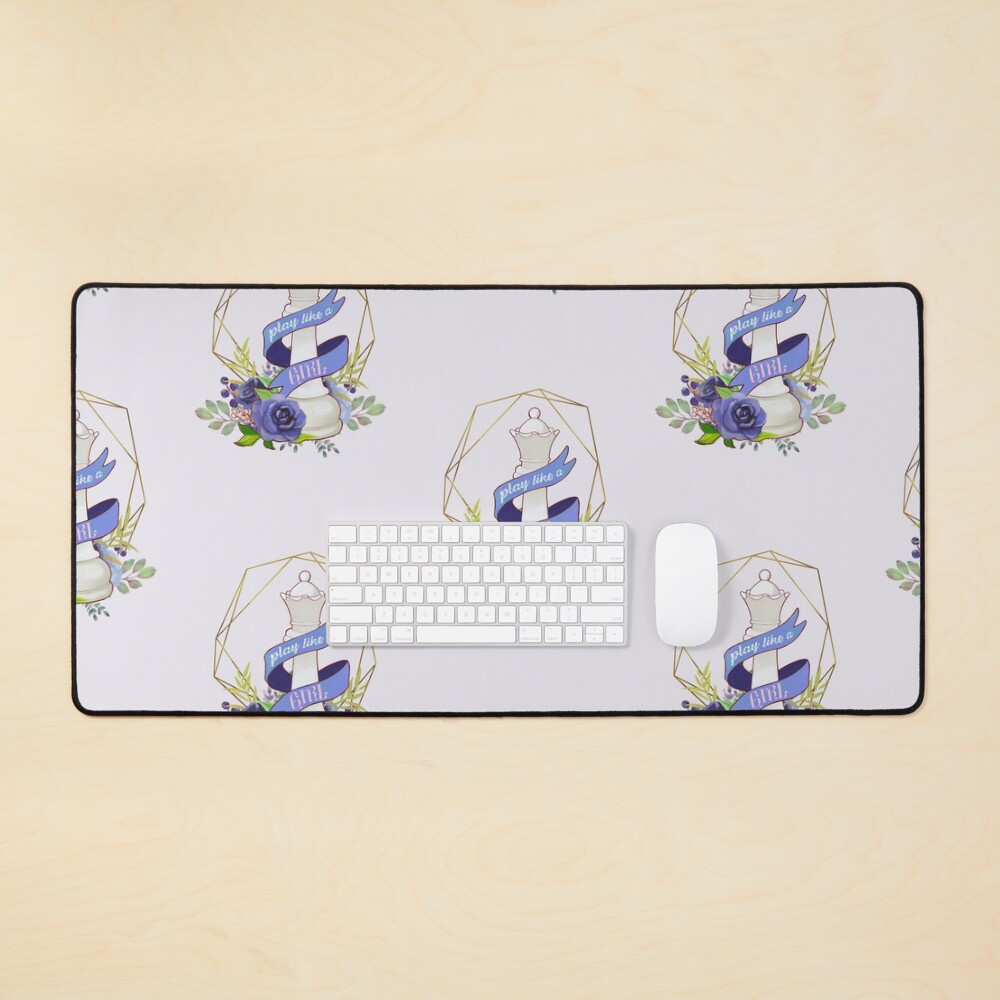 Queen’s Gambit: Play Like a Girl Mouse Pad
