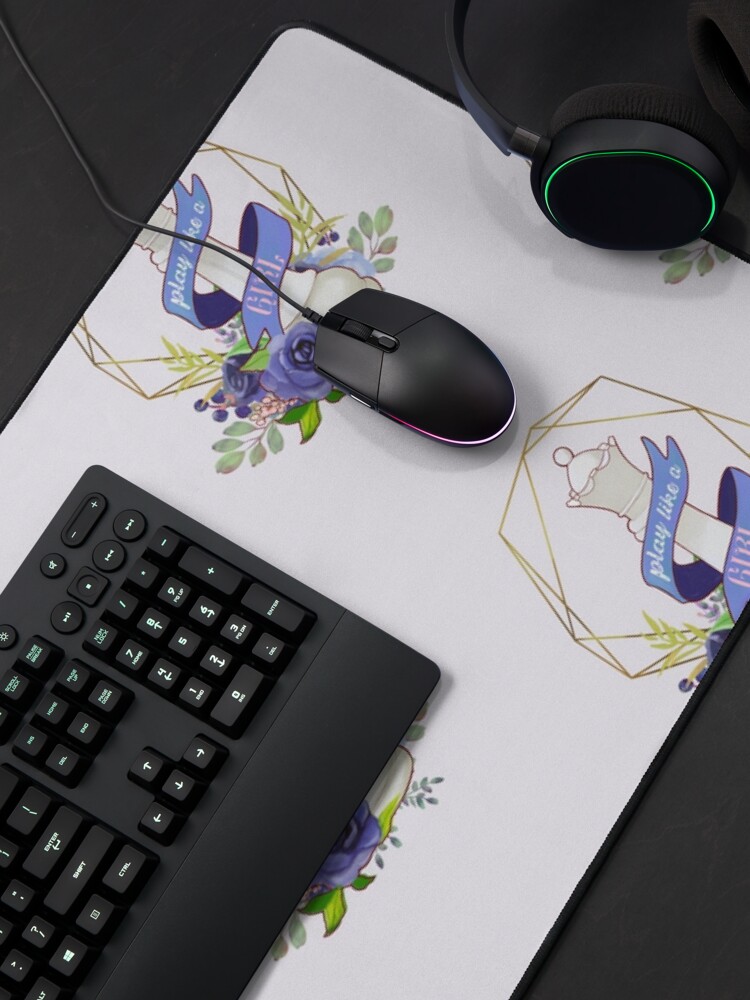 Alternate view of Queen’s Gambit: Play Like a Girl Mouse Pad