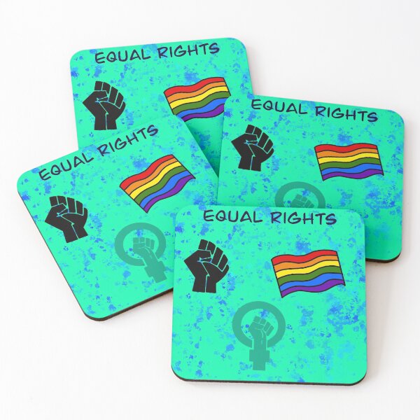 Item preview, Equal Rights - BLM, Pride, Rights for Women designed and sold by BomaJoe.