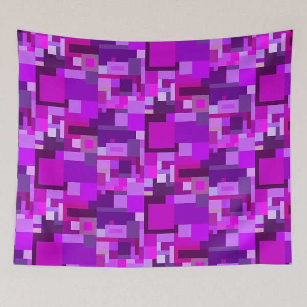 Item preview, Purple geometric ornamental pattern, endless pattern, Quilted Patterns designed and sold by bubbley2021.