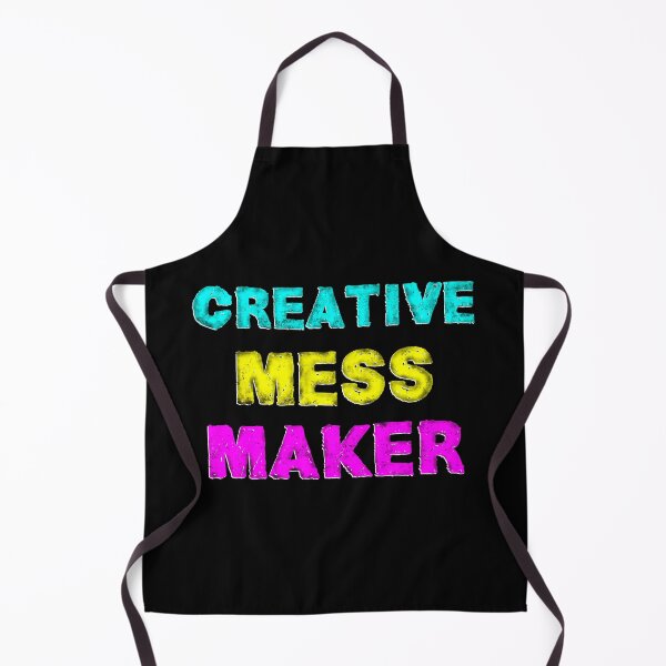 Item preview, Creative Mess Maker - colorful typography inspiration for artists - rainbow artist designed and sold by thephoenixsoul.
