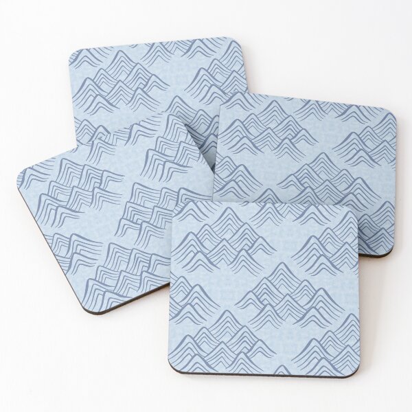 Item preview, Japanese Mountains in Clouds designed and sold by karwilberevivalcollection.