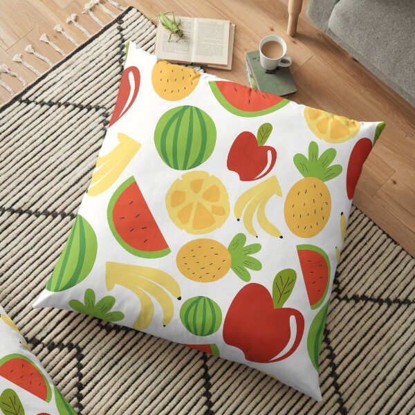 Fruits pattern Floor Pillow