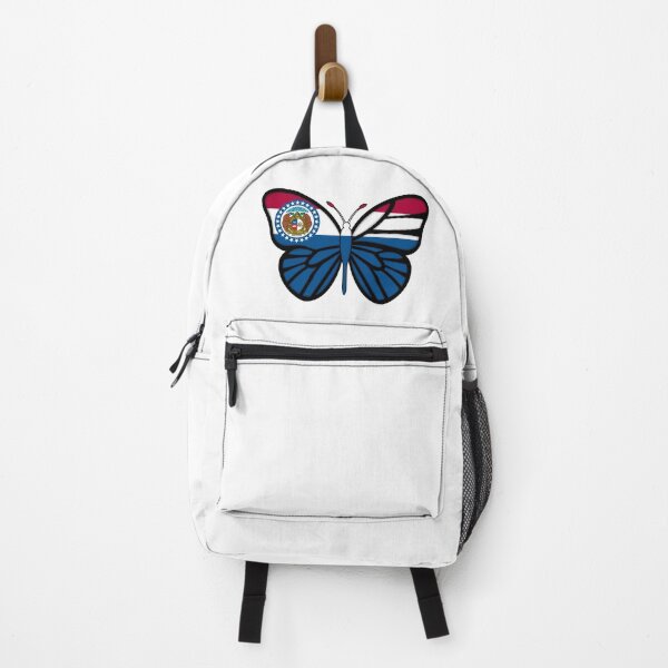 Item preview, State of Missouri Flag Butterfly  designed and sold by Gsallicat.