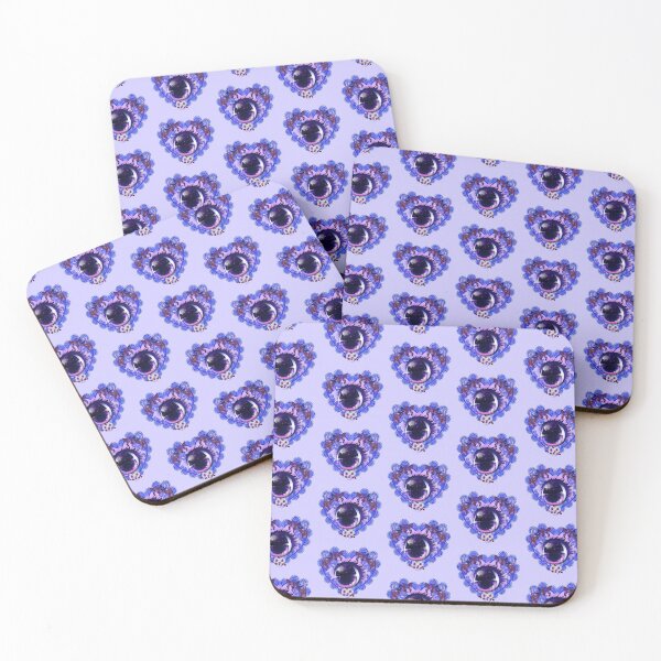 Item preview, Copia de Corazón enamorado con ojo anime cromo y flores designed and sold by MarianVLG.