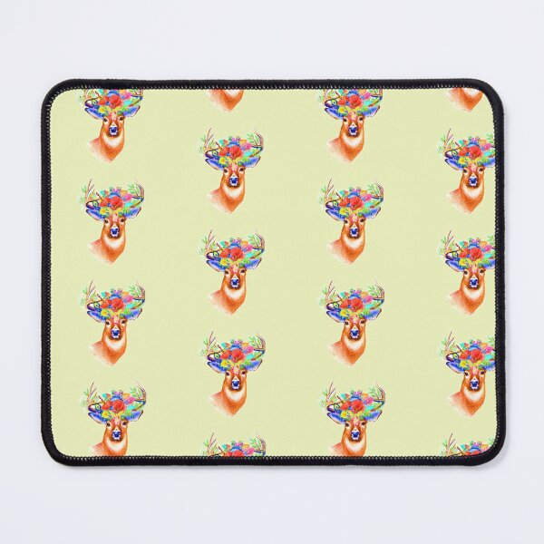 Item preview, Deer and flowers designed and sold by brendanre.