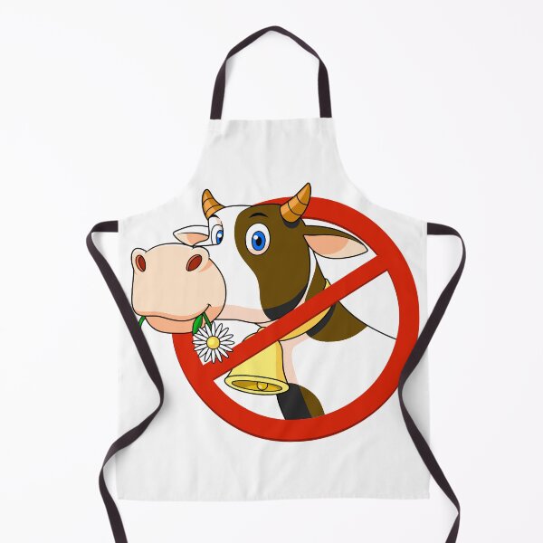 Item preview, Warning cow eating flower designed and sold by brendanre.