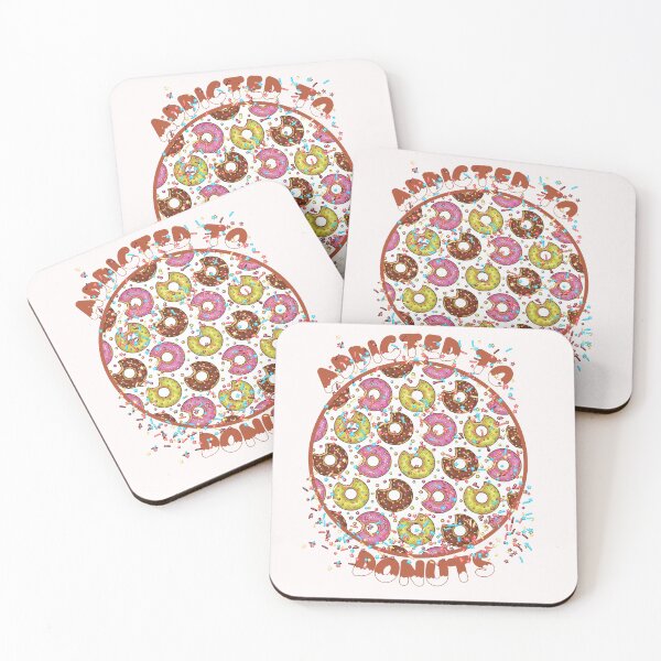Item preview, Addicted To Donuts !! - So Addicted To Donuts !! - Donut Pattern designed and sold by SoffyLee586.