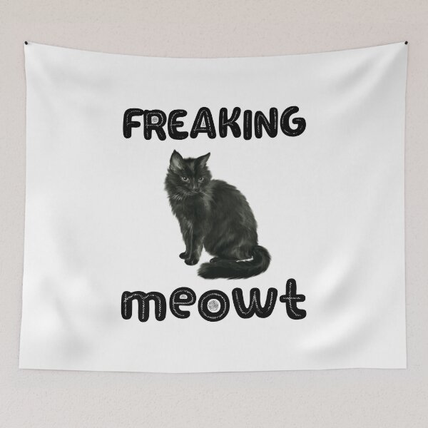 Item preview,  Freaking Meowt T Shirt, funny cat Pun T-Shirt designed and sold by Unique styl  DeSigNe.