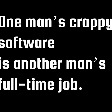 Artwork thumbnail, Computer Geek Crappy Software by ComputerGeeksTs
