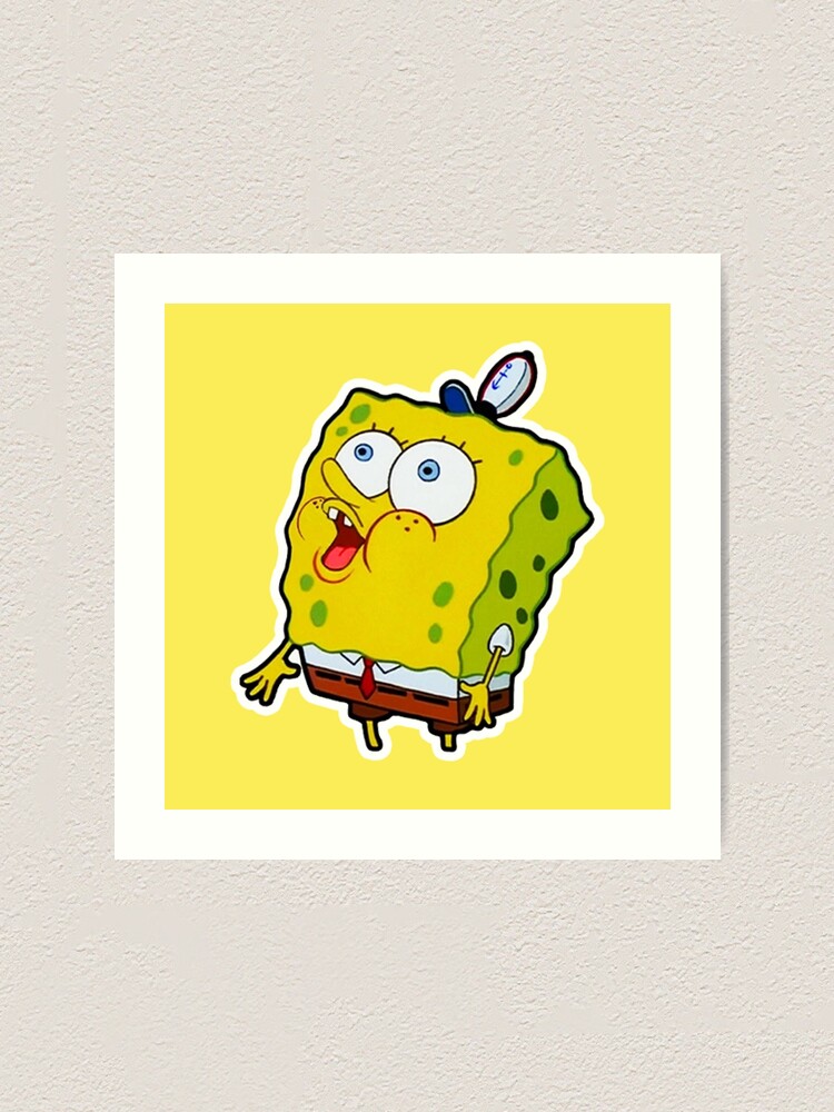 Spongebob Art Print For Sale By Coolpatterns Redbubble 8031