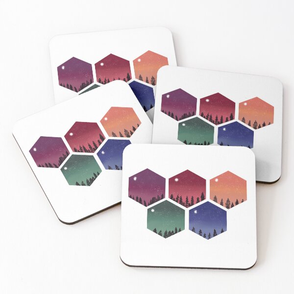 Item preview, Five sunset landscapes designed and sold by sheljenk.