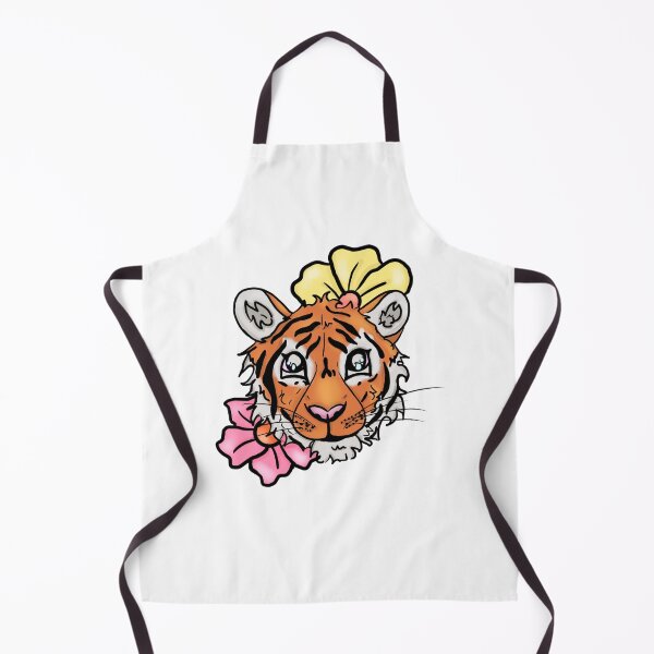 Item preview, Pink and Yellow Flower Tiger designed and sold by BioLushGraphics.