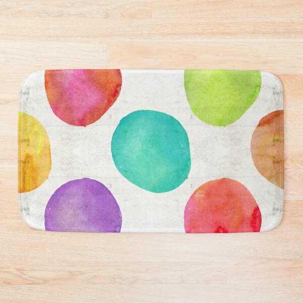 Item preview, Multicolored watercolor circles designed and sold by romanideco.